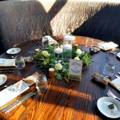 Reclaimed Ash Solid Wood Table Top in Walnut