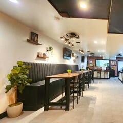 Hudson Industrial I-Beam Style Table Base for Restaurant Tables