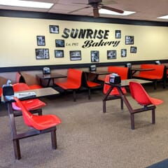 Commercial Laminate Table Top with T-Mold