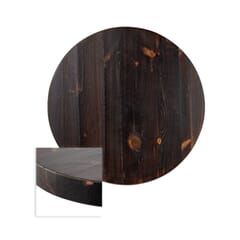 Solid Wood Carbonized Pine Table Top