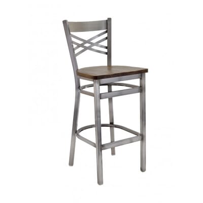 Commercial stainless online steel bar stools