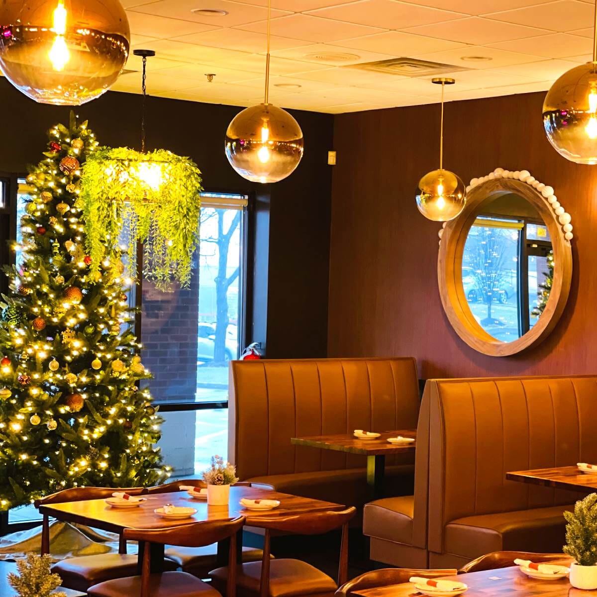 Six Channel Style Restaurant Booth