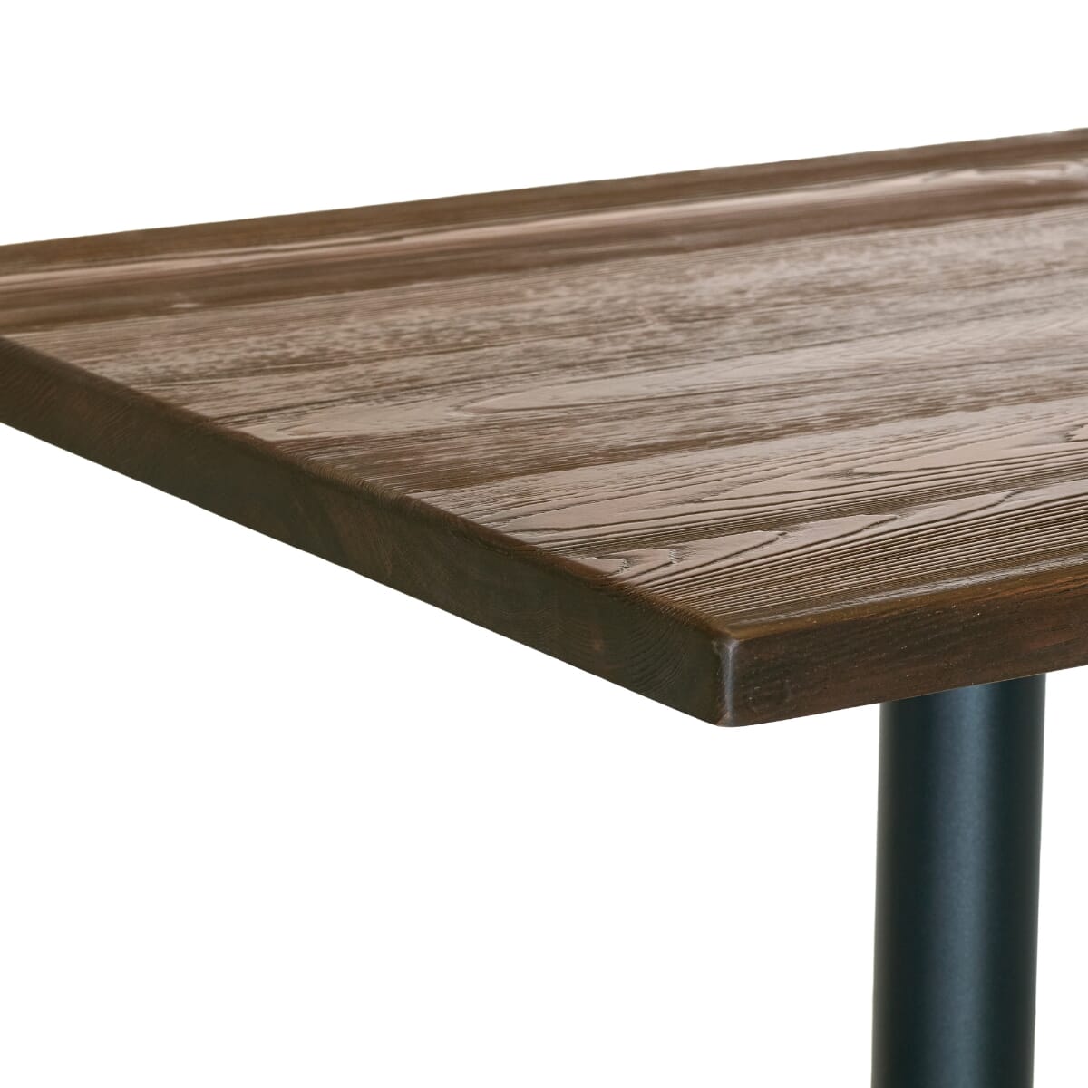 Indoor Small Bar Height Reclaimed Wood Restaurant Table