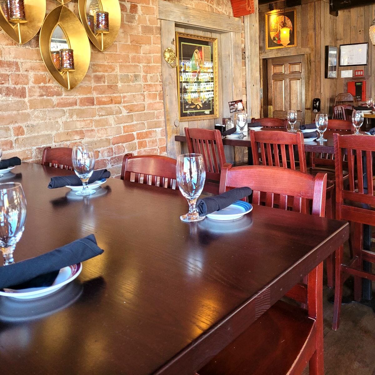 Solid Multi-Species Rustic Plank Table Top