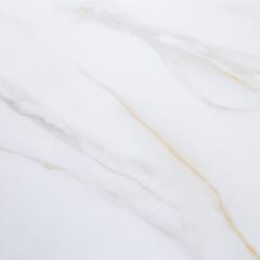 Sintered Stone Restaurant Table Top in White and Gold