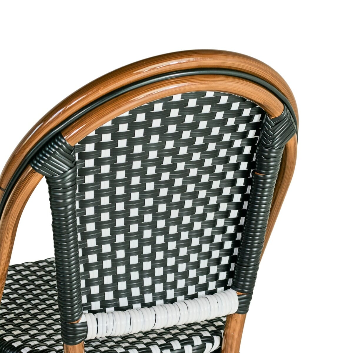 Bamboo wicker chair on sale