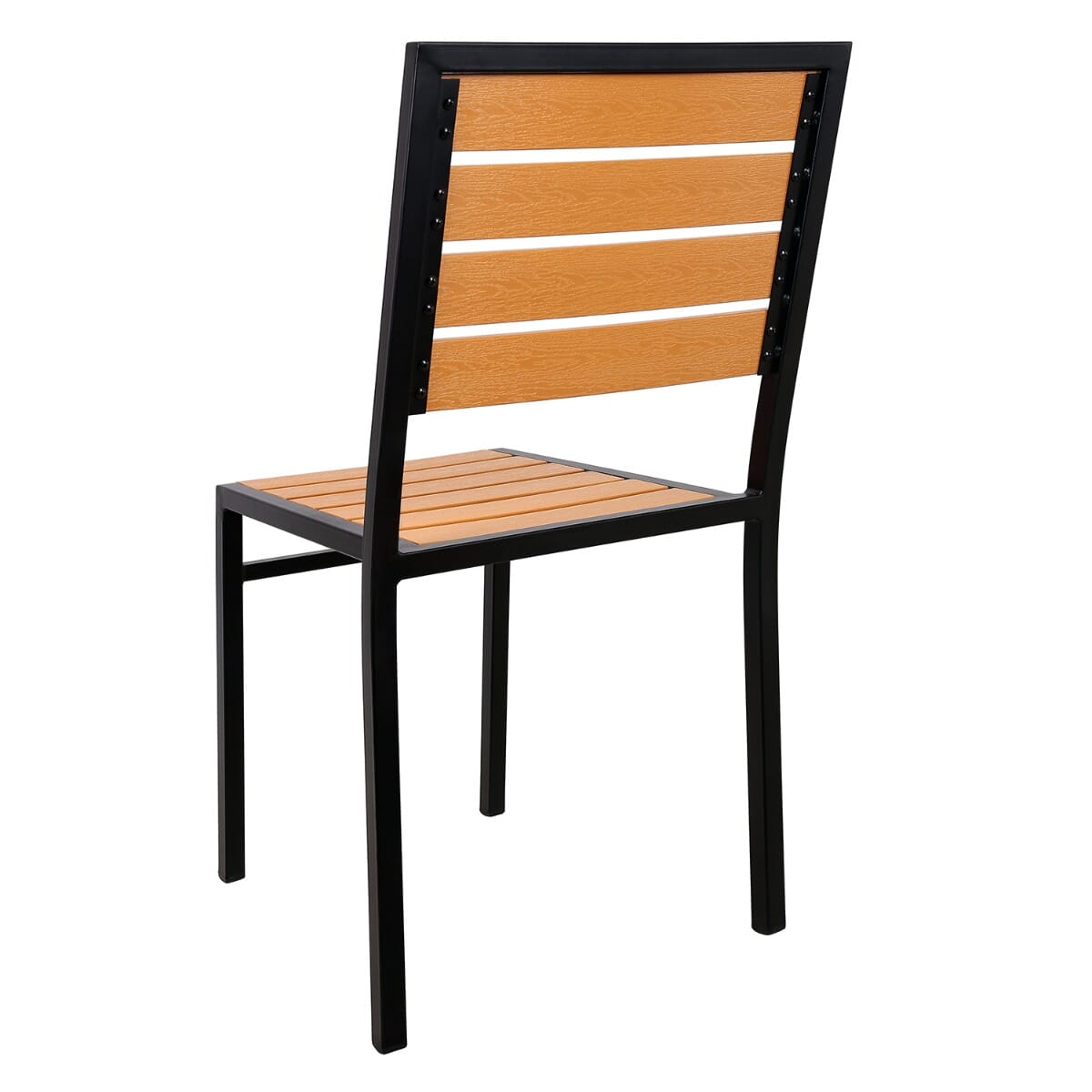 Black discount outside chairs