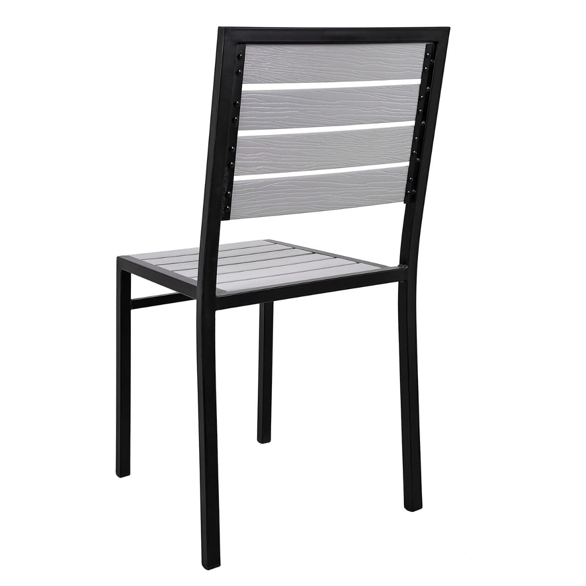 Black metal garden online chairs