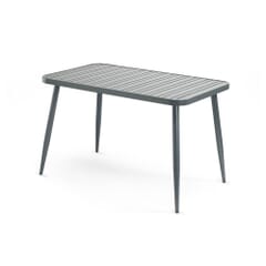 Aluminum Restaurant Table in Gunmetal Grey (30