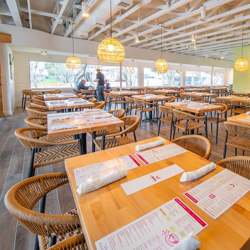 Resto chairs and 2025 tables