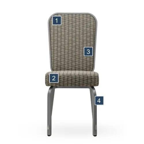 Tatum Banquet Chair Features