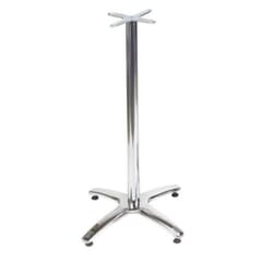 Four Prong  Table Base in Chrome (23
