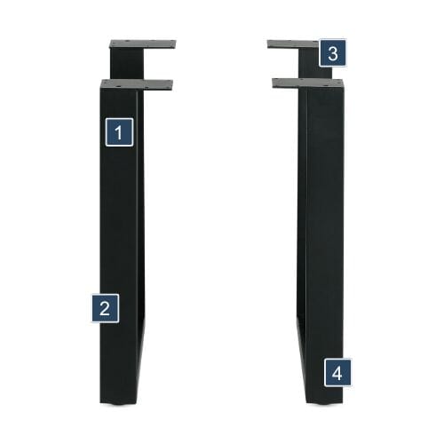 Modern Minimalist Restaurant Table Base