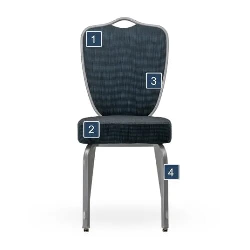 Theron Banquet Chair Features