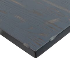 Custom Red Oak Rustic Plank Dining Table Top in Dark Mahogany 