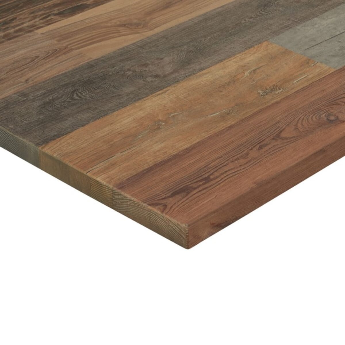 Multicolored High-Density Composite Rustic Tabletop