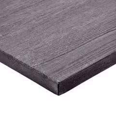 Pewter High-Density Composite Rustic Restaurant Table Top