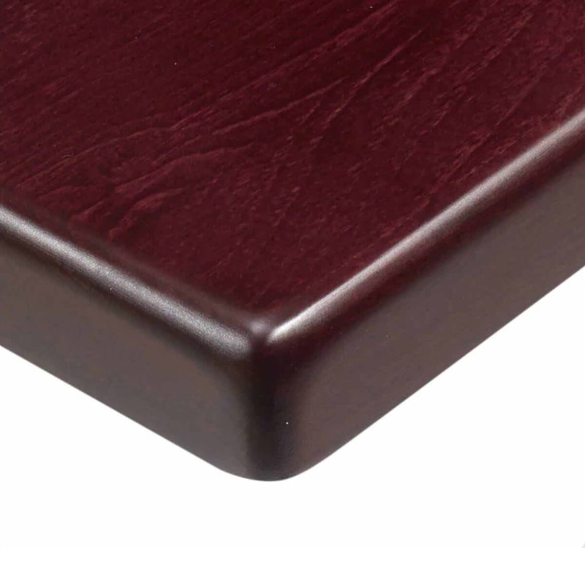 Solid Beech Wood Table Top in Dark Mahogany