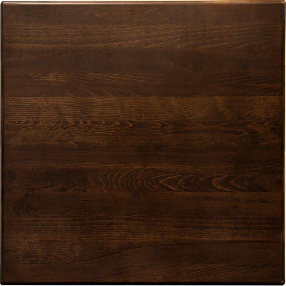 Solid Beech Wood Table Top in Walnut