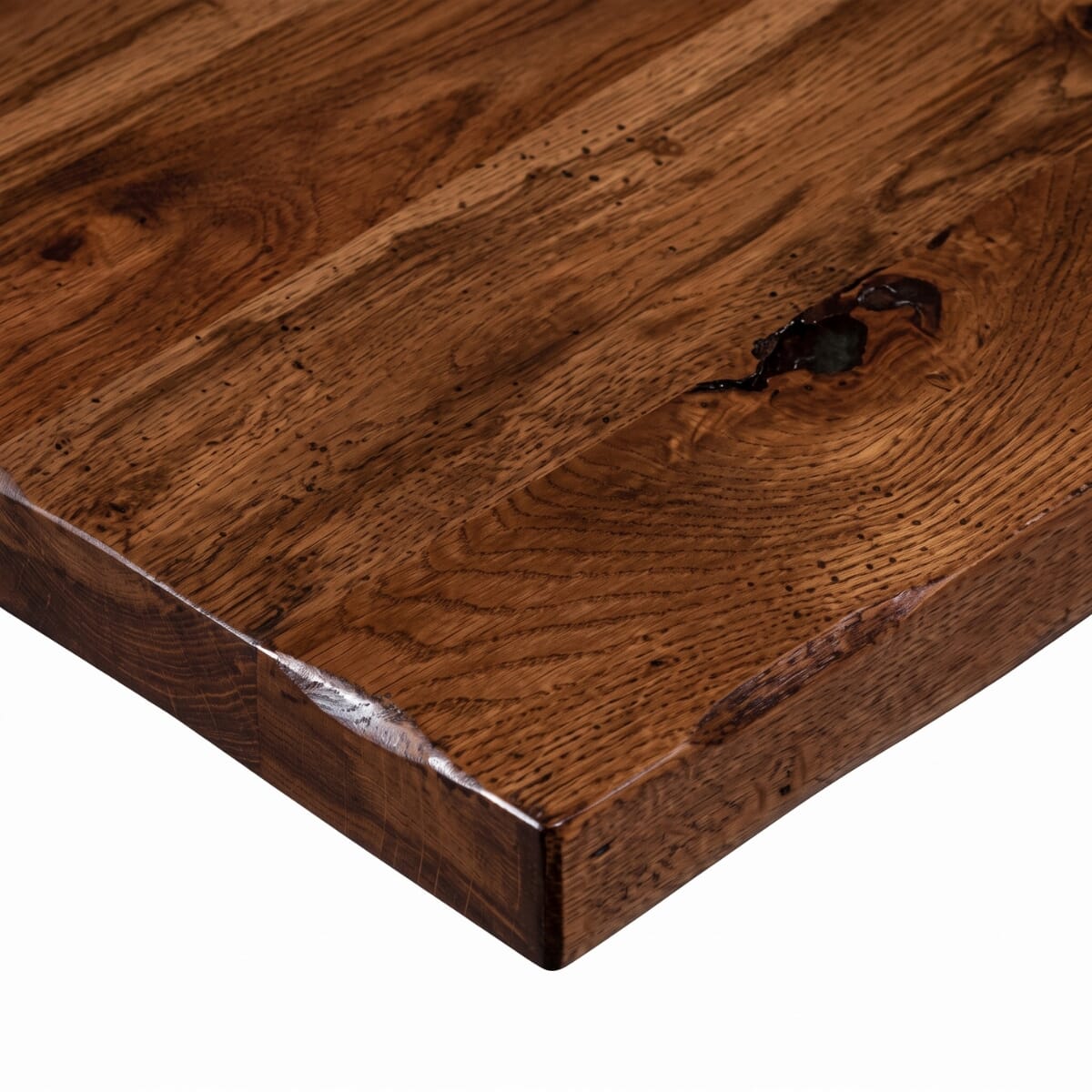 Solid Multi-Species Rustic Plank Table Top