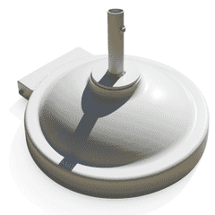 170lb Aluminum Powder Coated Commercial Umbrella Base