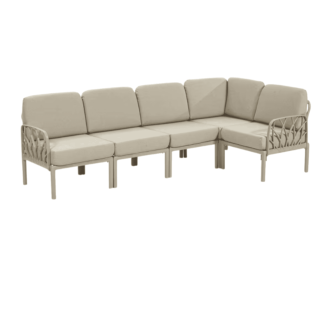 Venice Modular Outdoor Lounge Set - L-Shape Sectional Sofa