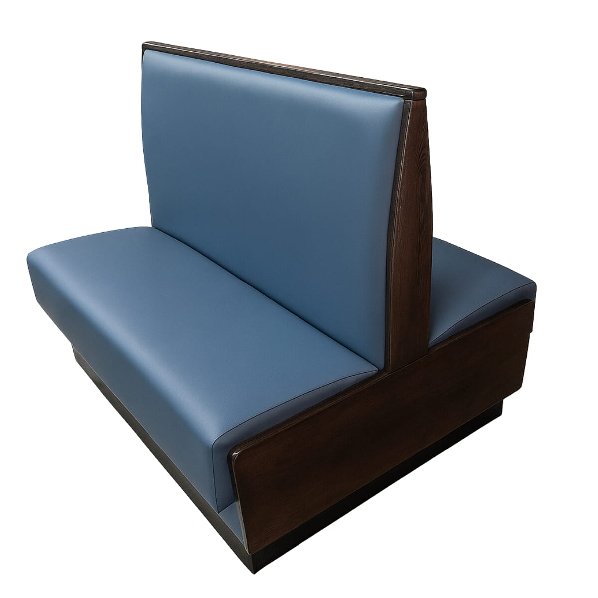 Amalfi Solid Wood Upholstered Restaurant Booth