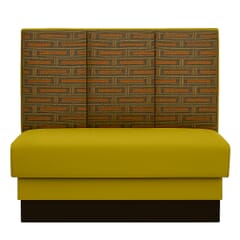 Three Channel Back Style Restaurant Booth