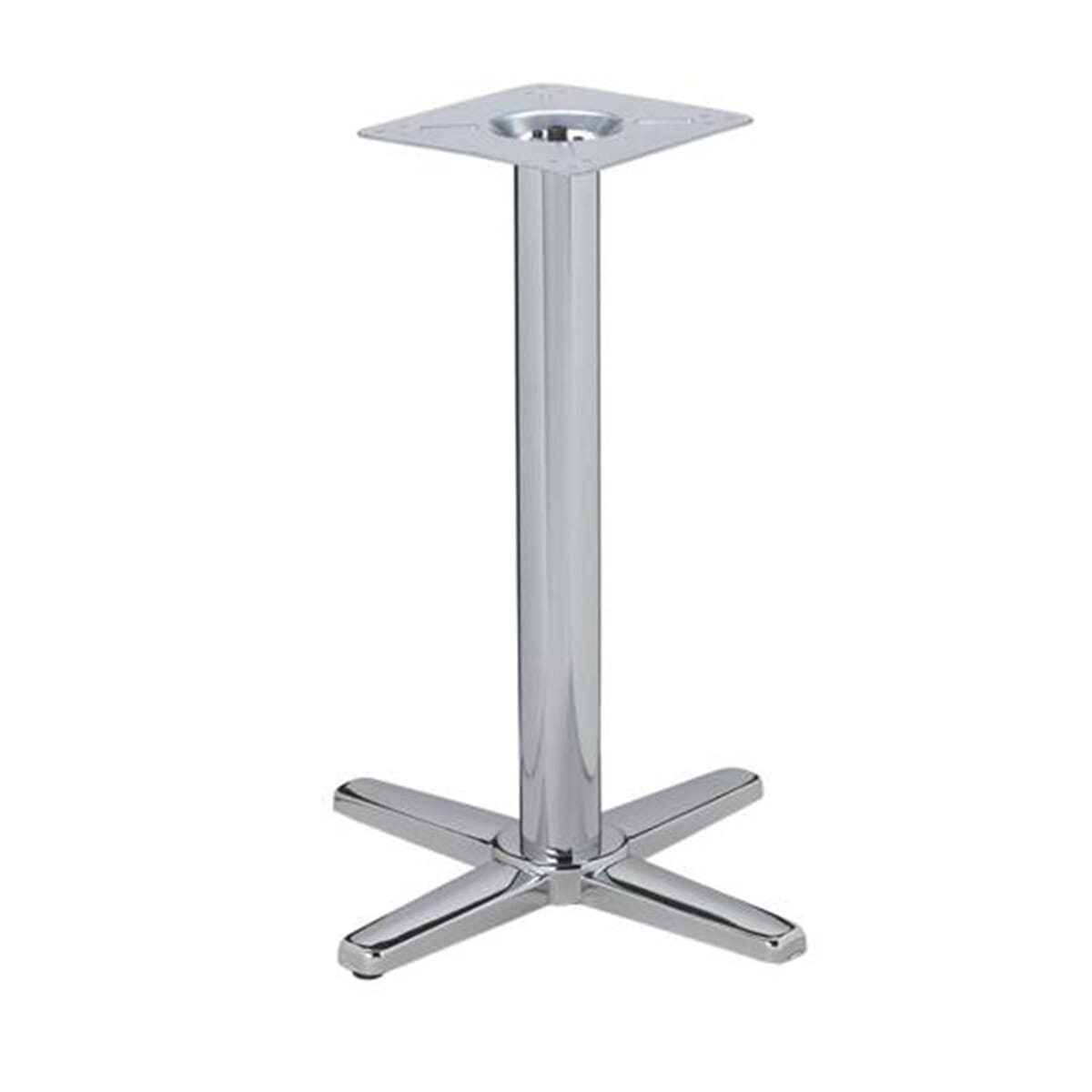 Commercial Bar Height Chrome Table Base (30