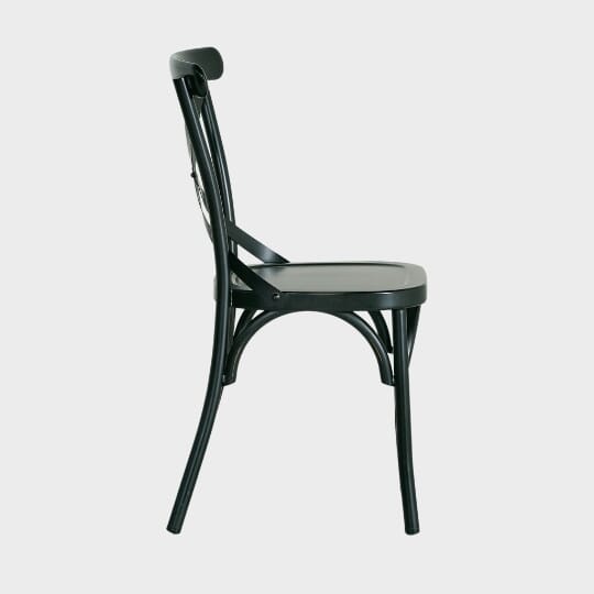 Durable and Lightweight Aluminum Frame of X back chair