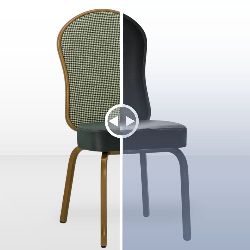 Customizable Eldrick Banquet Chairs for Tailored Business Interiors