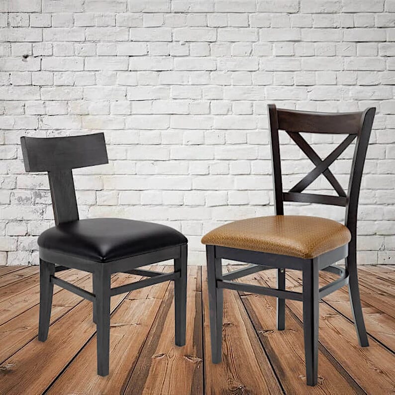 Elegant Wood Chairs for Versatile Seating Options