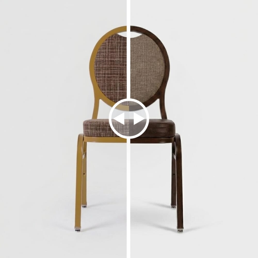 Customizable Eliseo Banquet Chairs for Upscale Venue Decor