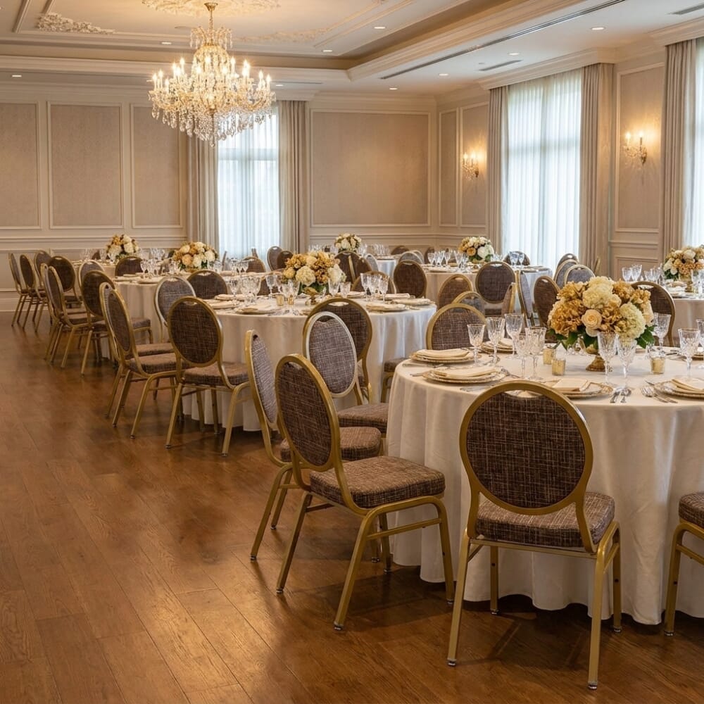 Bulk Discounts on Eliseo Banquet Chairs for Large Hospitality Projects