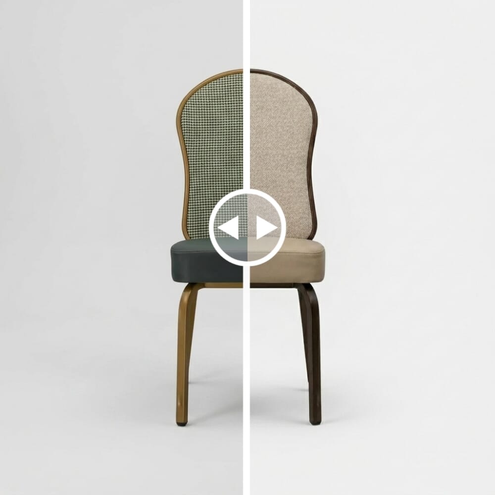 Customizable Eldrick Banquet Chairs for Tailored Business Interiors