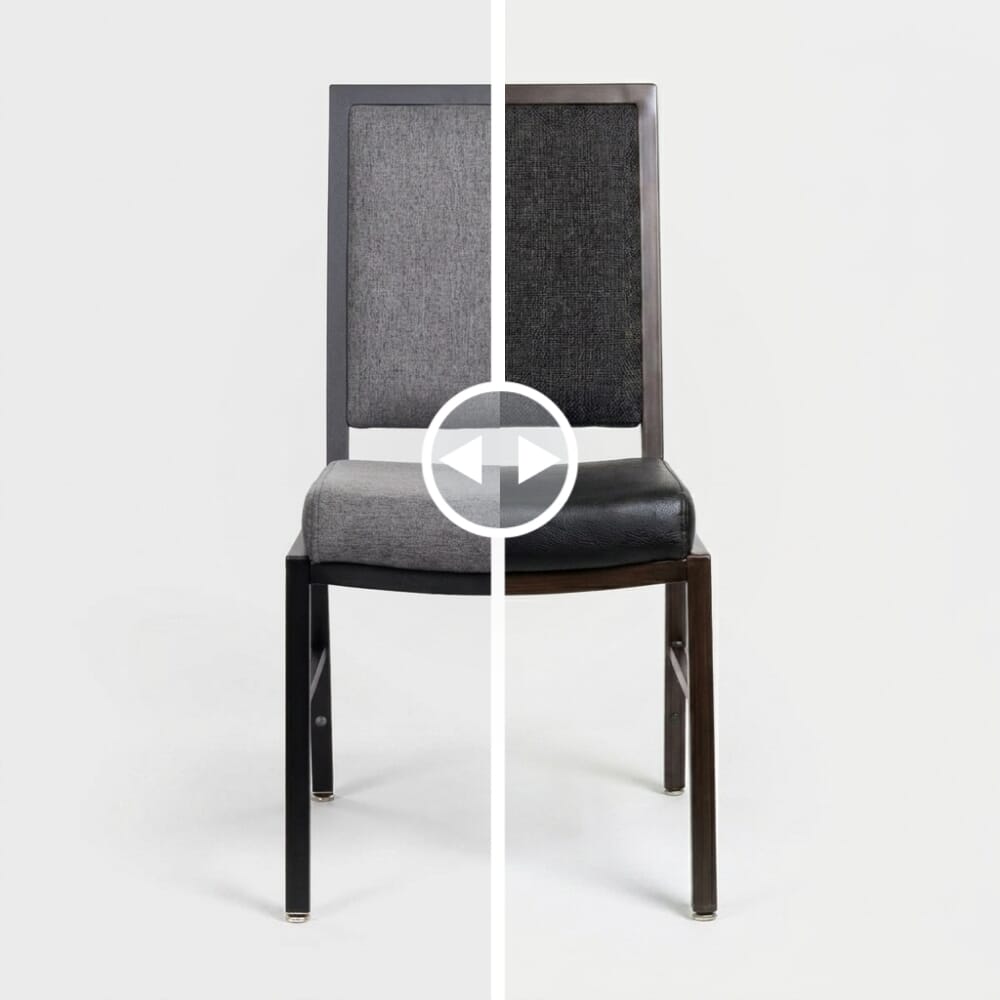 Customizable Harlan banquet chairs for your venue