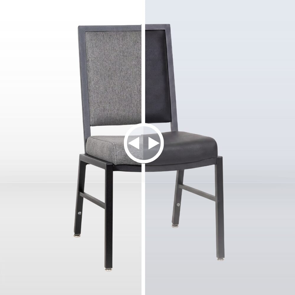 Customizable Harlan banquet chairs for your venue