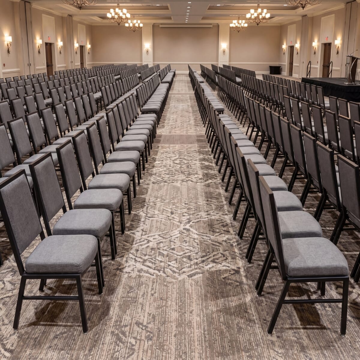 Bulk discounts on Harlan banquet chairs for large venues