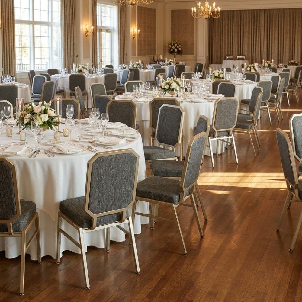 Bulk Discounts on Asher Banquet Chairs for Event Venues