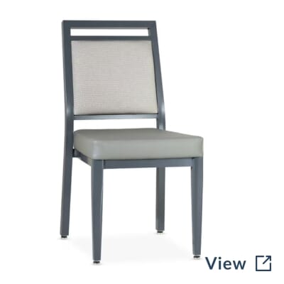 Atticus Square Back Stackable Aluminum Banquet Chair