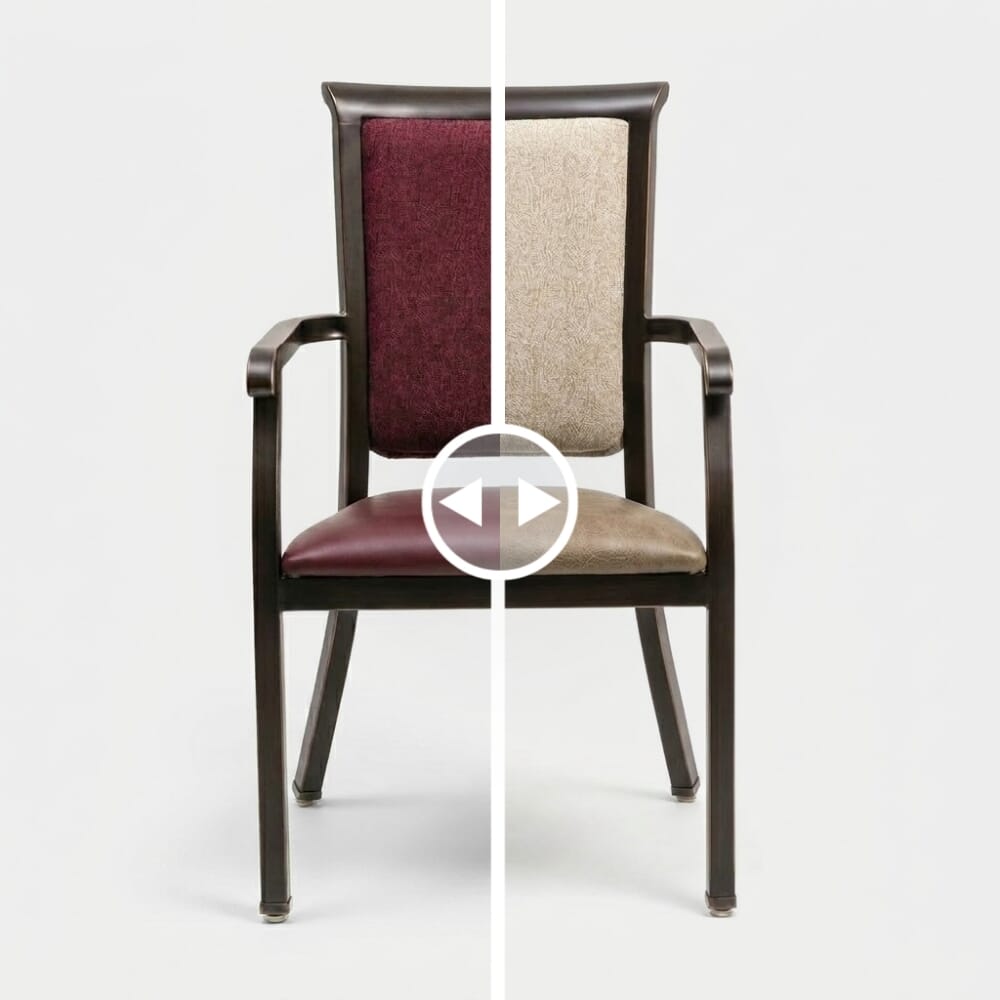 Customizable Arden Banquet Chairs for Elegant Business Interiors