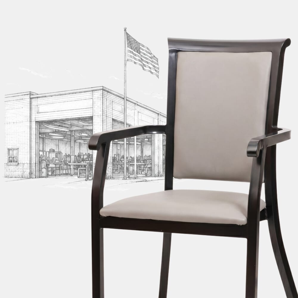 American-Made Arfen Banquet Chairs Crafted in North Carolina