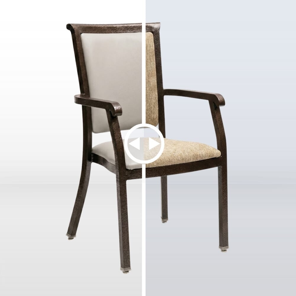 Customizable Arden Banquet Chairs for Elegant Business Interiors