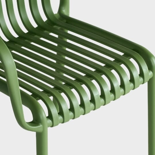 Sleek Palissade Design Armchair