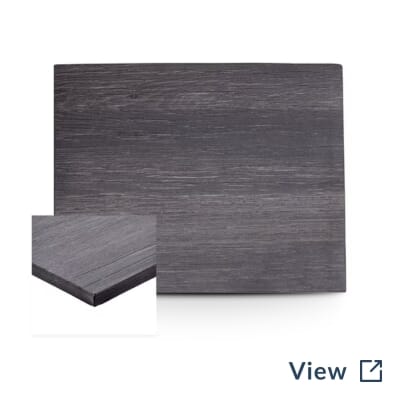 Pewter High-Density Composite Rustic Restaurant Table Top used at Villaggio Iccara.
