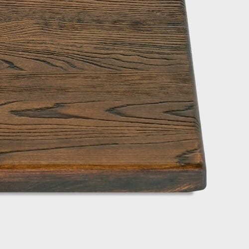 durable inch and half thick solid ash wood table top