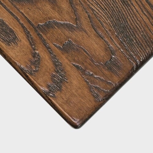 beautiful natural grain of ash wood  table top