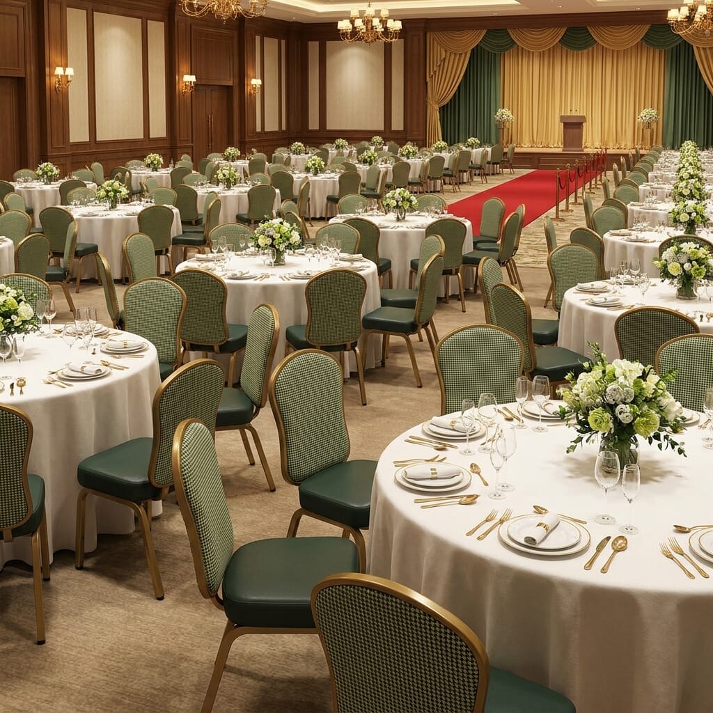 Bulk Order Discounts on Eldrick Banquet Chairs for Cohesive Venue Seating