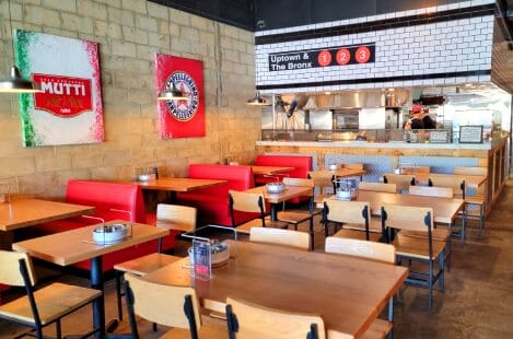 Bronx House Pizza Restaurant - Furniture case study