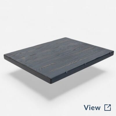 Custom Red Oak Rustic Plank Dining Table Top